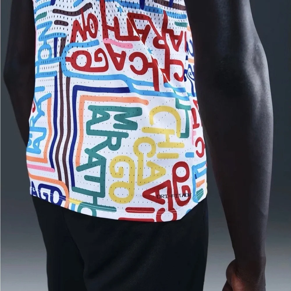Nike Aeroswift Chicago Marathon 2025 Running Singlet HQ4277-100 Men's Size S